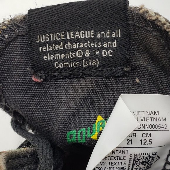 Justice League DC Comics Chuck Taylor All Stars Sneakers for Baby Infant Size 5 - Picture 9 of 10